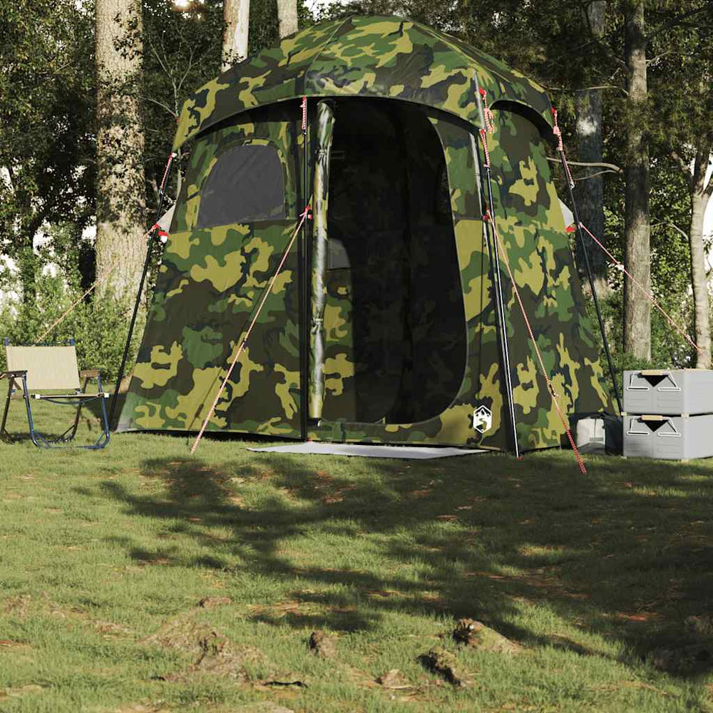 Shower tent, camouflage, two-person, waterproof