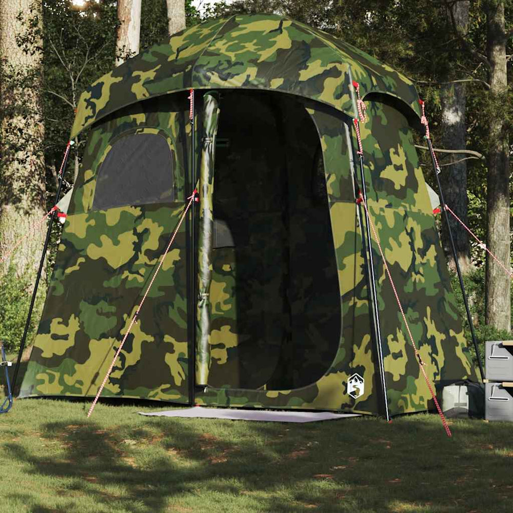Shower tent, camouflage, two-person, waterproof
