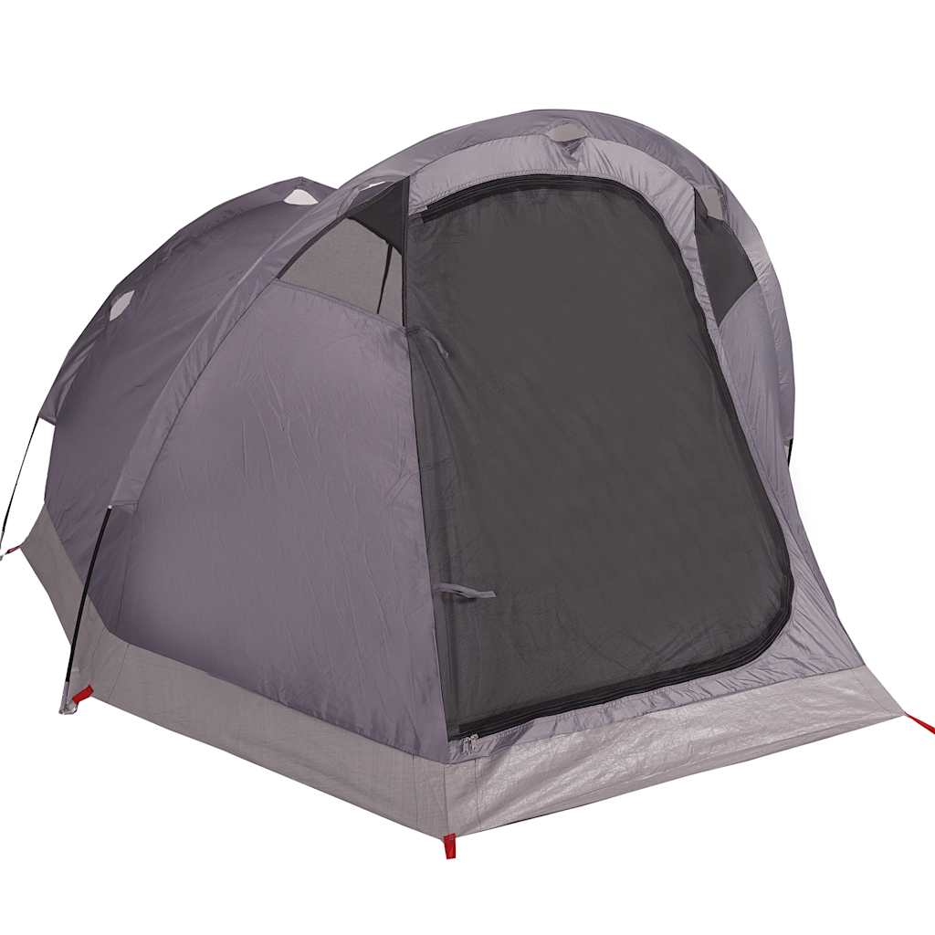 Camping tent, green, two-person, tunnel