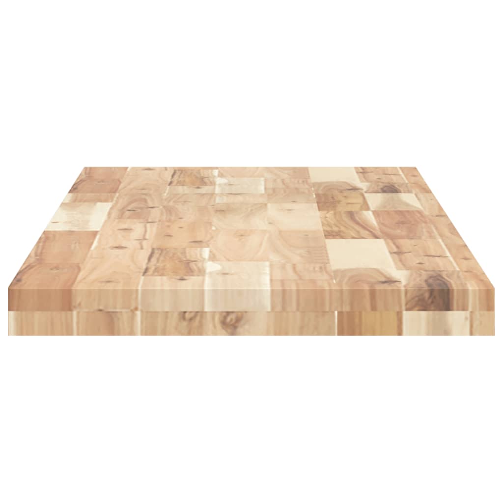 Countertop, 140x40x4cm, solid acacia, rectangular