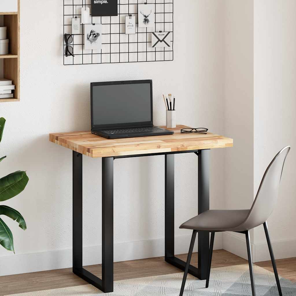 Tabletop, 80x60x4cm, solid acacia, rectangular