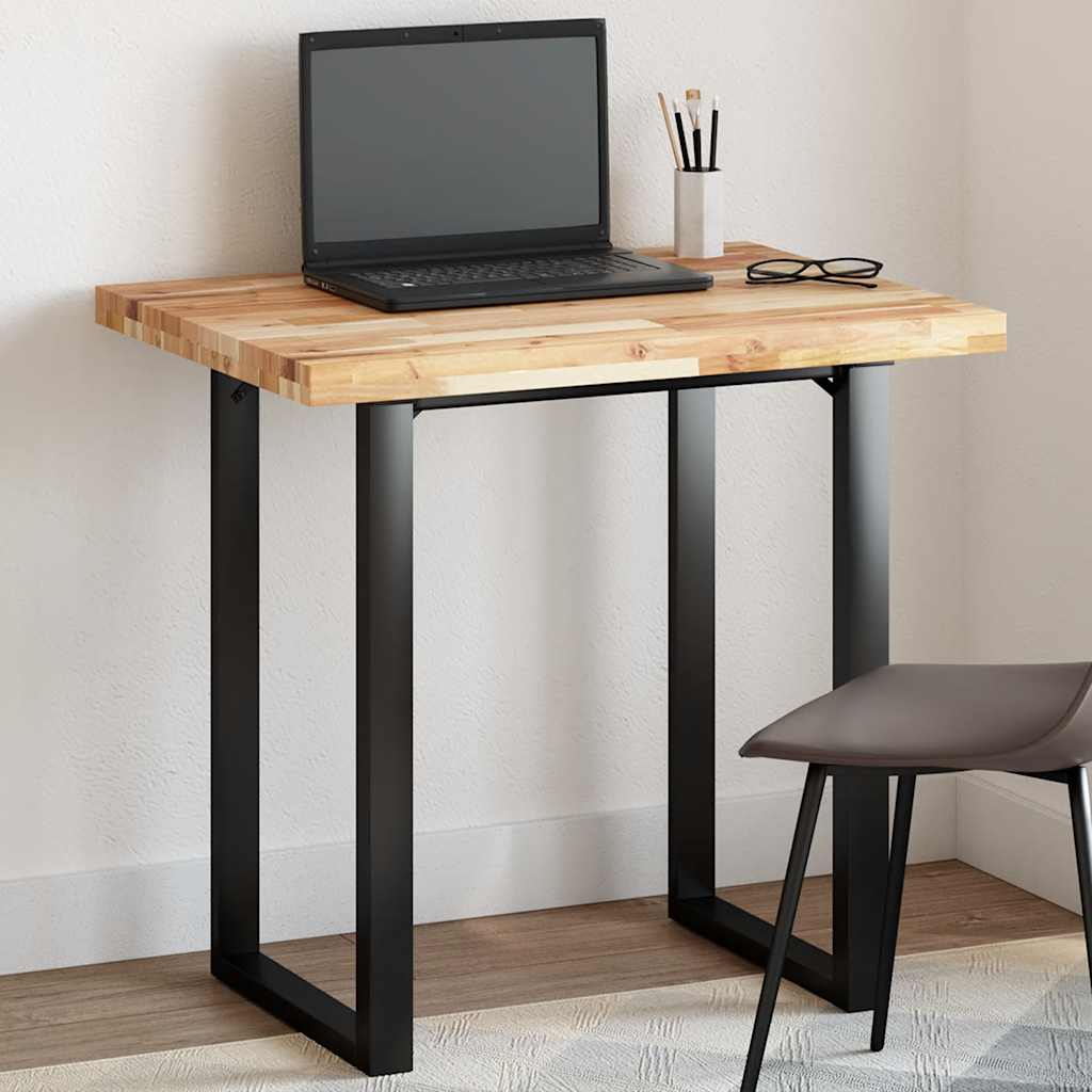 Tabletop, 80x60x4cm, solid acacia, rectangular