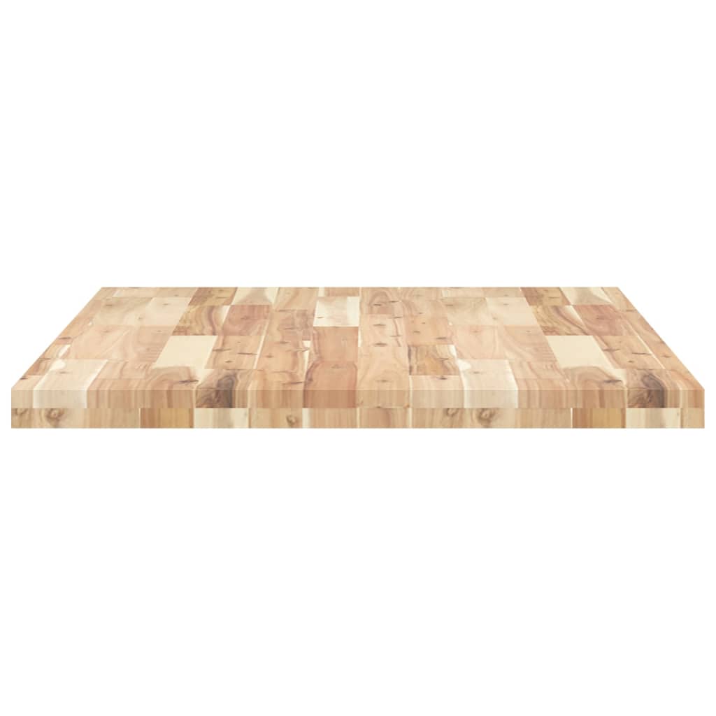 Galda virsma, 80x70x4cm, akācijas masīvkoks, taisnstūra