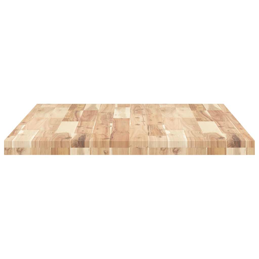 Tabletop, 100x70x4cm, solid acacia, rectangular