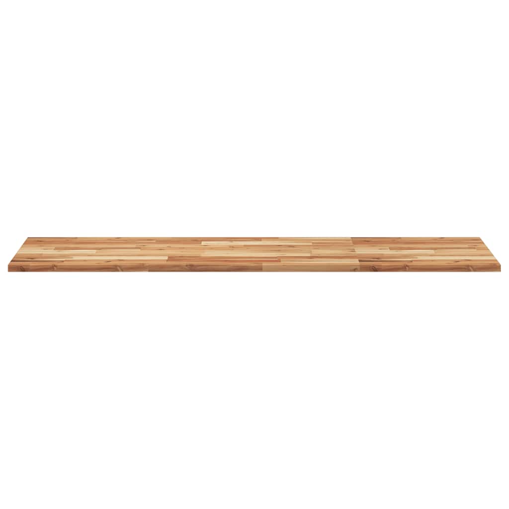 Countertop, 140x50x2cm, solid acacia, rectangular