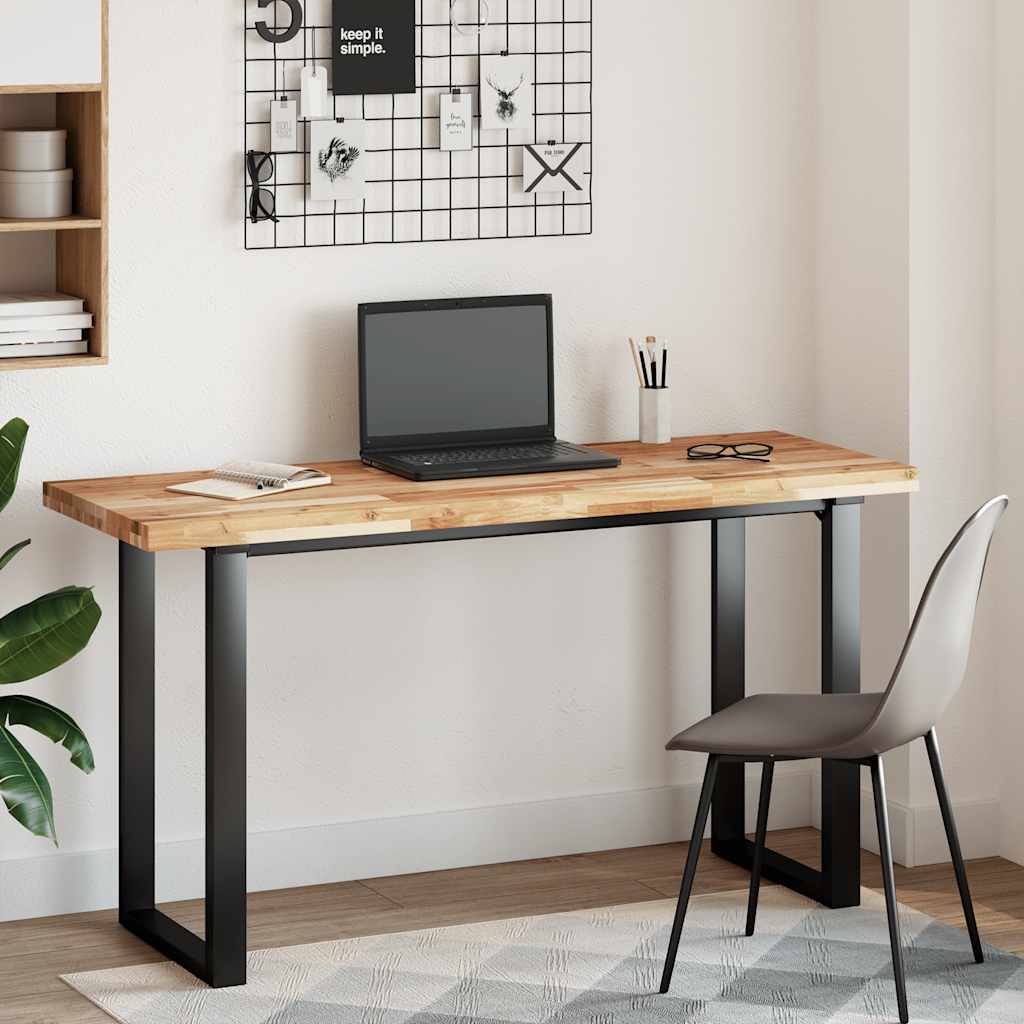 Table top, 120x50x4cm, solid acacia, rectangular