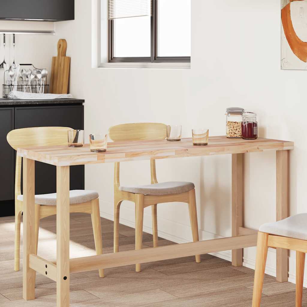 Worktop, 160x50x4cm, solid acacia, rectangular