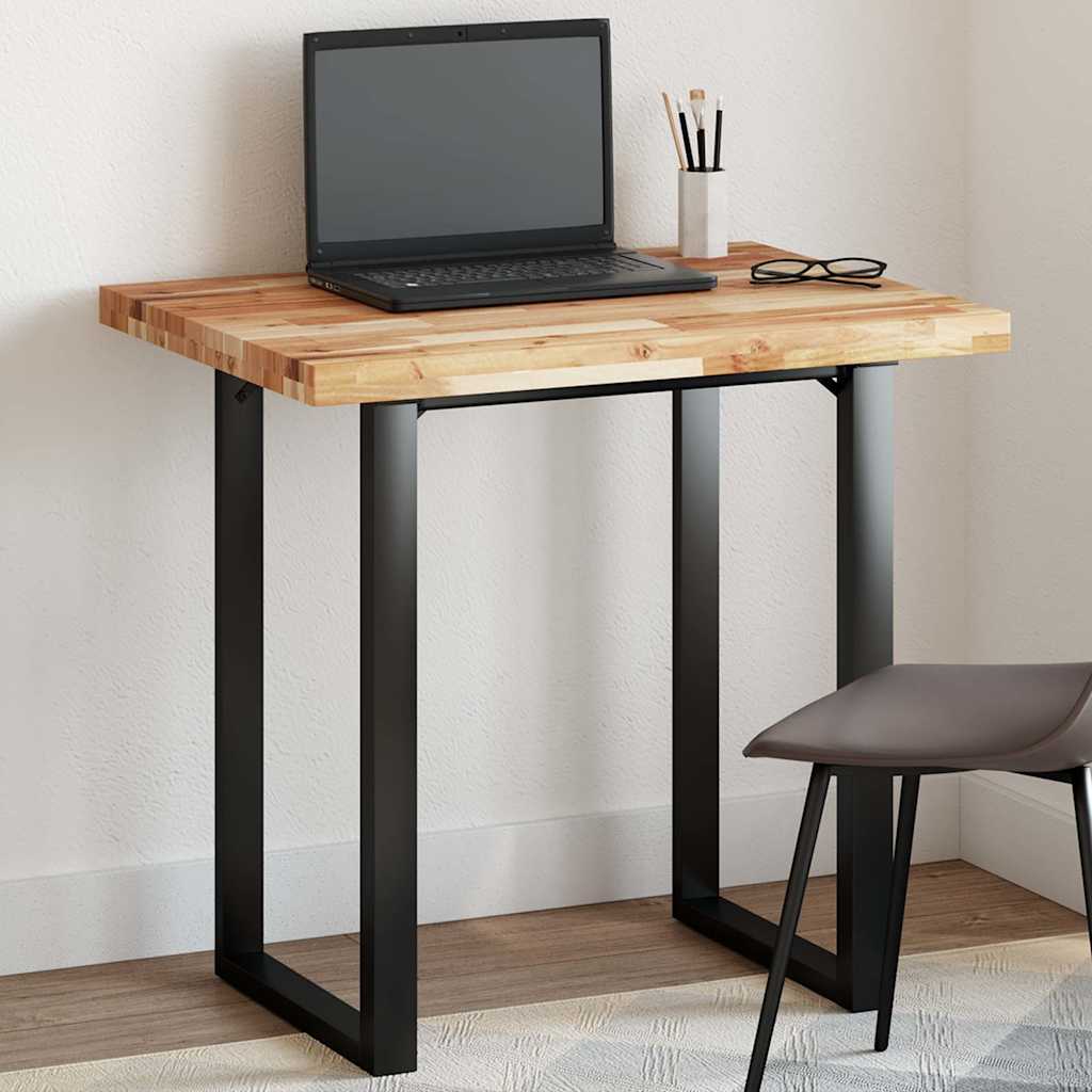 Tabletop, 80x60x4cm, solid acacia, rectangular