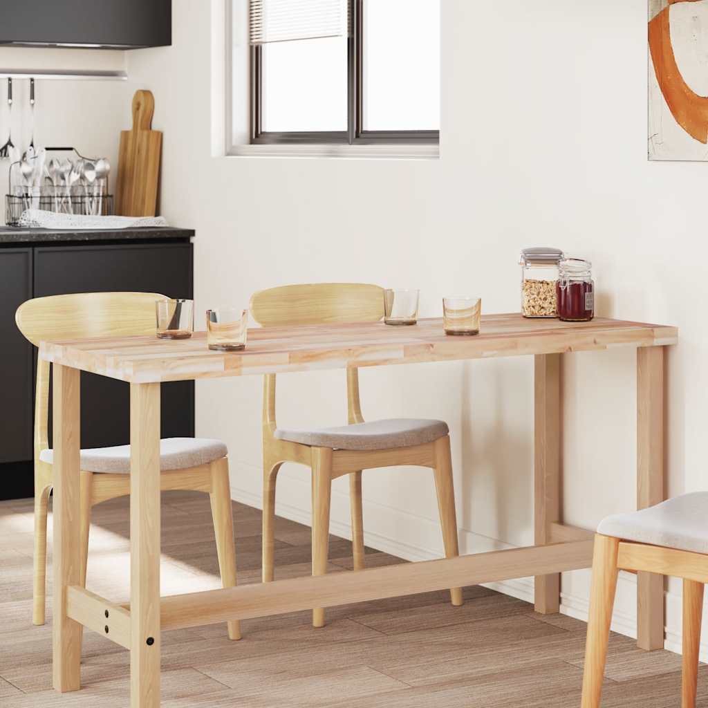 Worktop, 120x60x4cm, solid acacia, rectangular