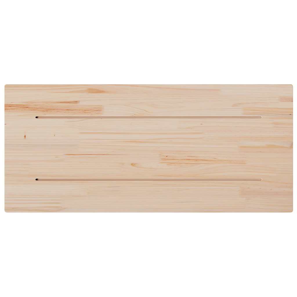Stalviršis, 90x40x2,5cm, pušies medienos masyvas, stačiakampis