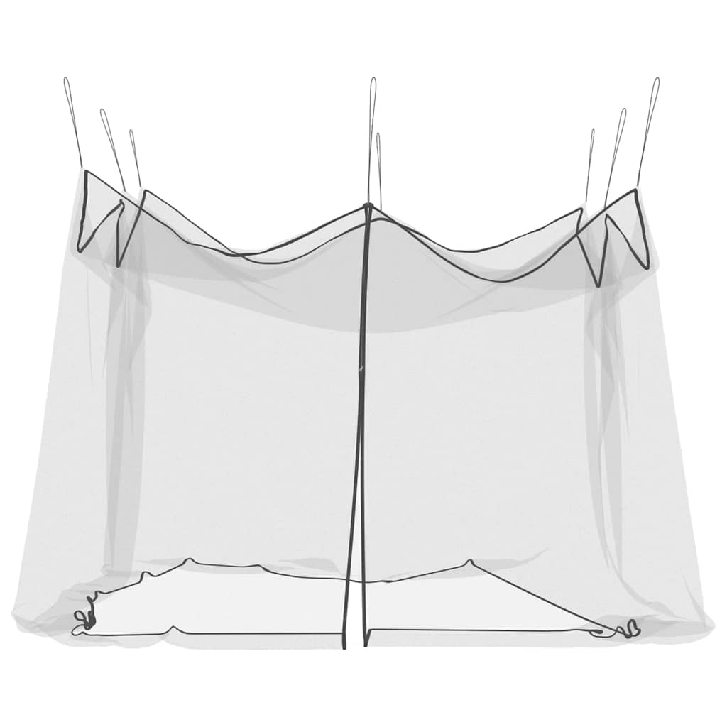 Lauko tinklelis nuo uodų, 220 tinklo, juodas, 300x300x250 cm