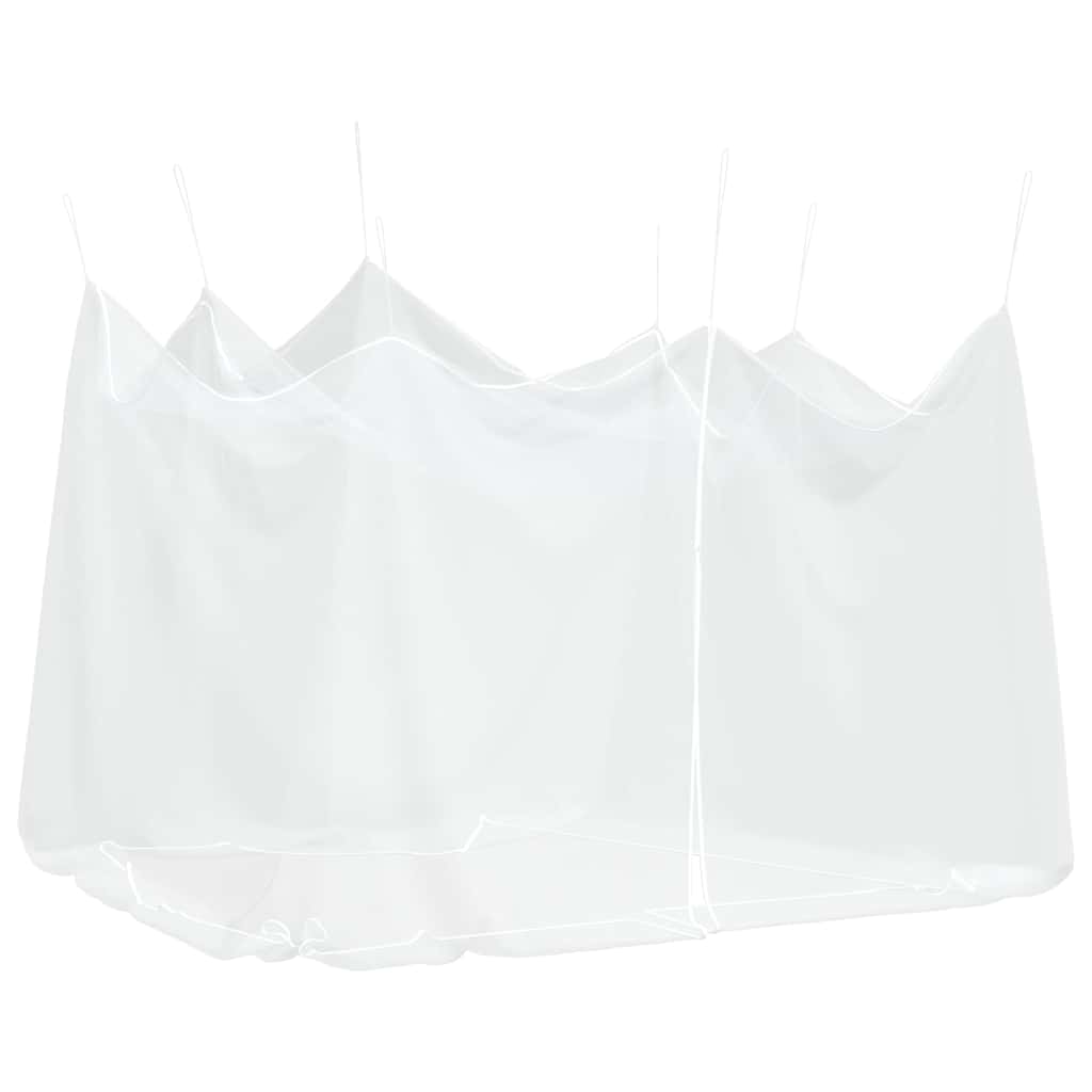 Lauko tinklelis nuo uodų, 220 tinklo, baltas, 300x300x250 cm
