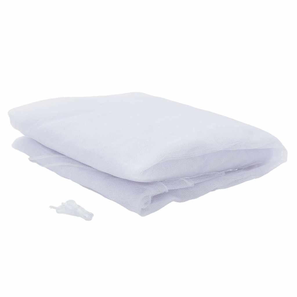 Lauko tinklelis nuo uodų, 220 tinklo, baltas, 300x300x250 cm