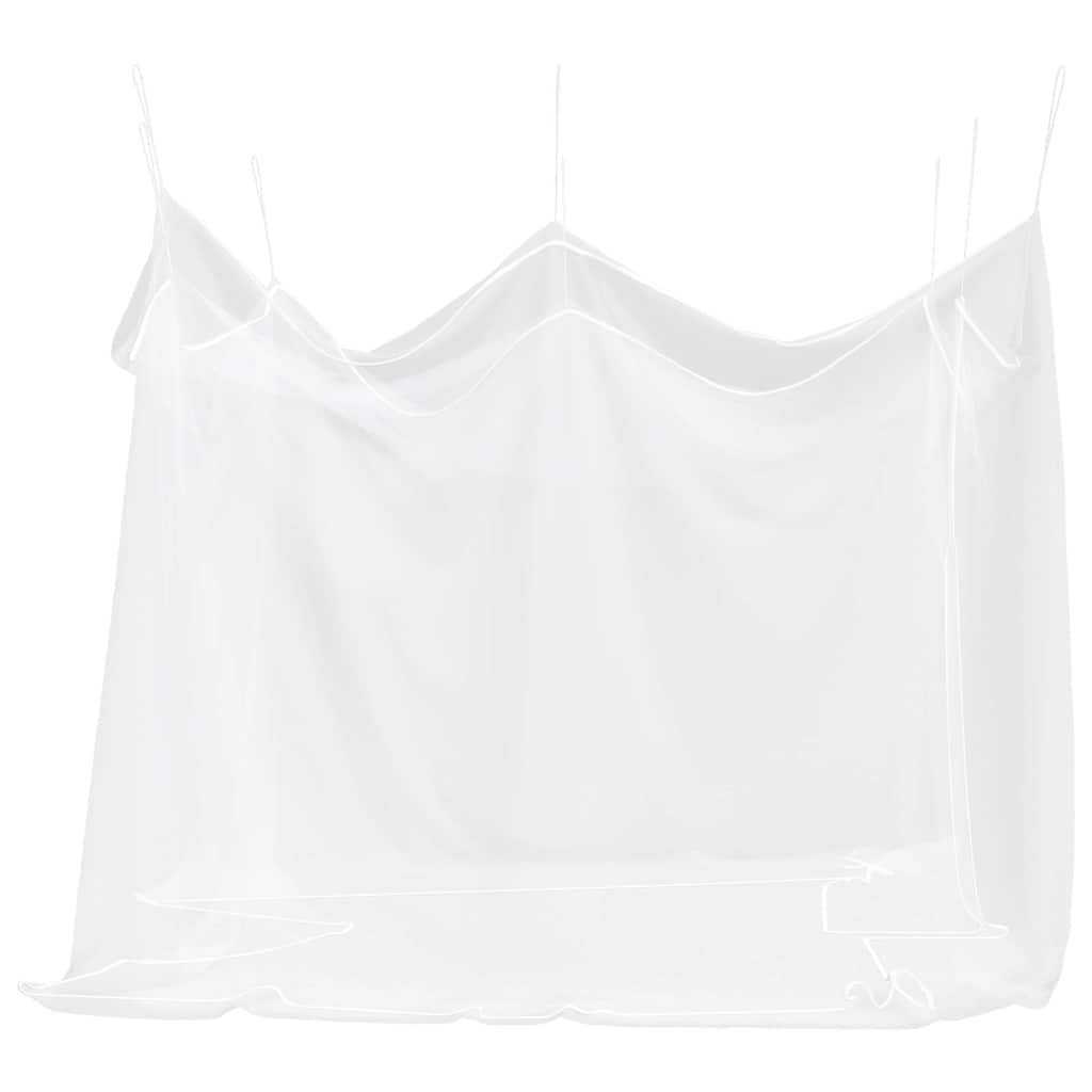 Lauko tinklelis nuo uodų, 220 tinklo, baltas, 300x300x250 cm