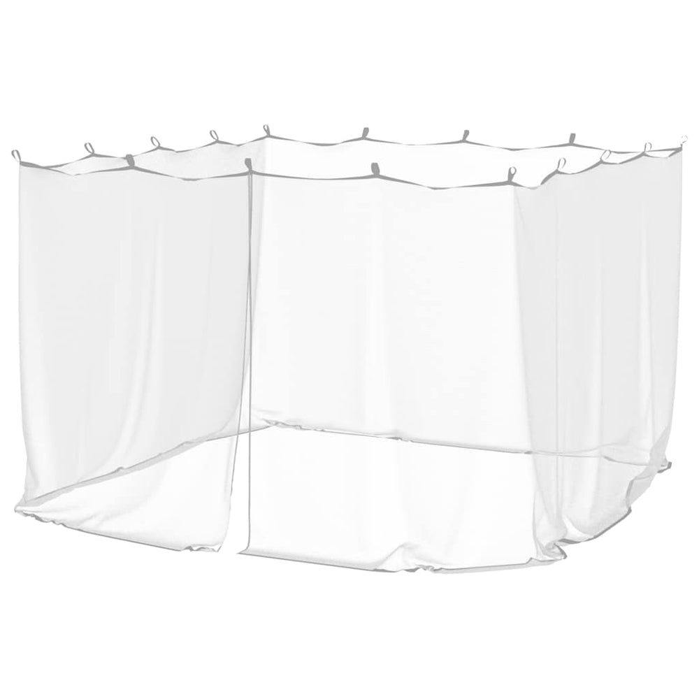 Lauko tinklelis nuo uodų, 220 tinklo, baltas, 300x300x200 cm