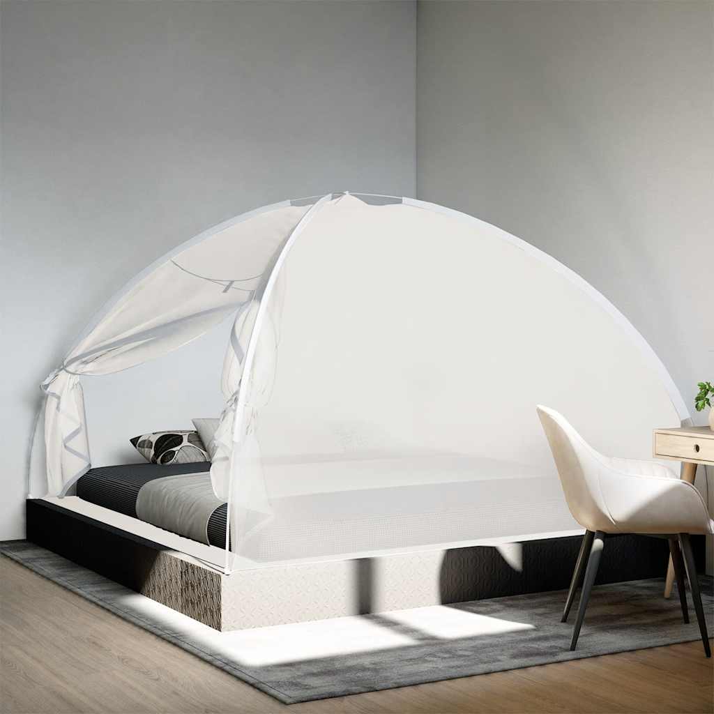Mosquito net with door Mongolia, white, 200x200x130cm