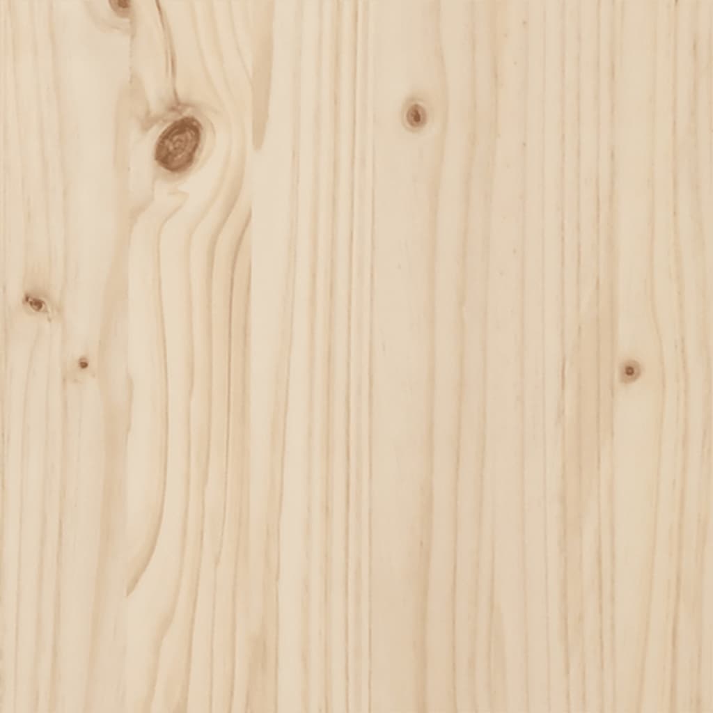 Valgomojo stalas, 60x60x75,5cm, pušis ir plieninis, O formos rėmas