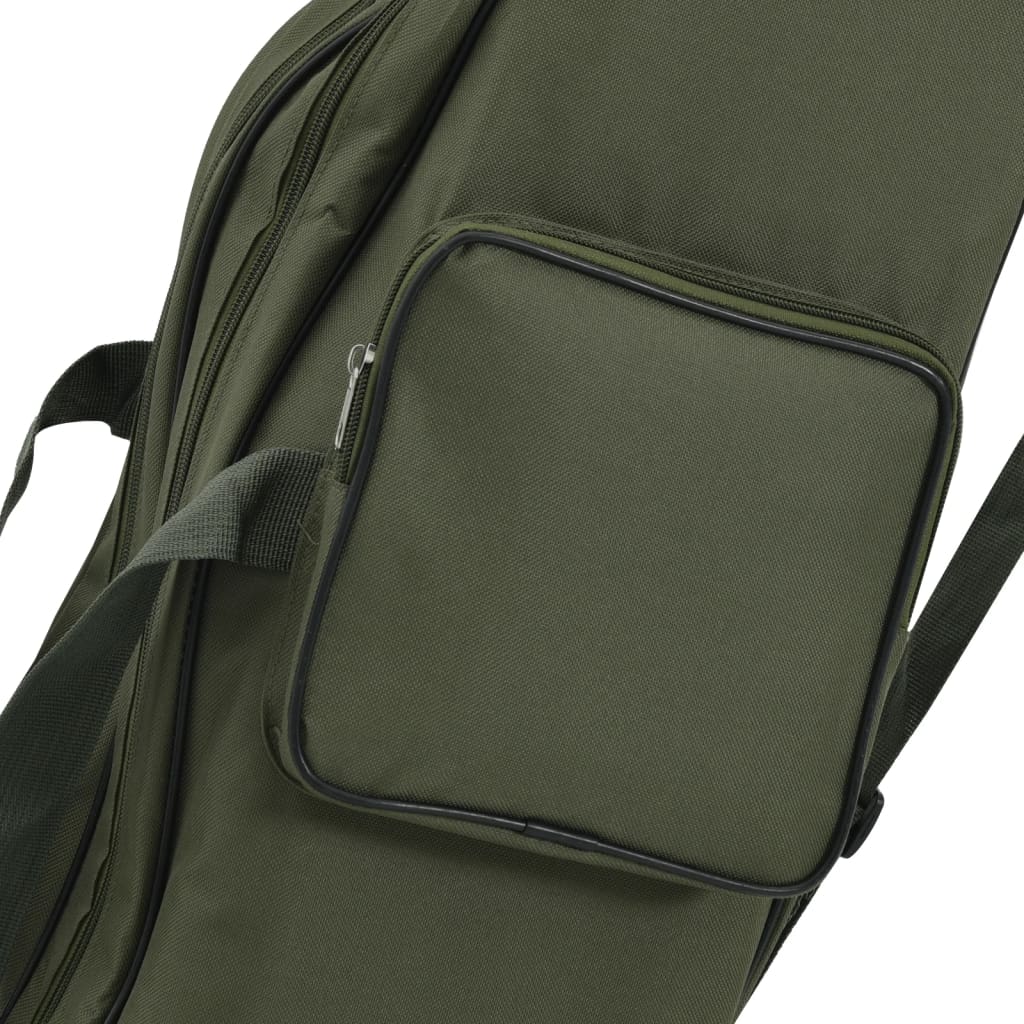 Fishing rod bag, dark green, 150cm, oxford fabric
