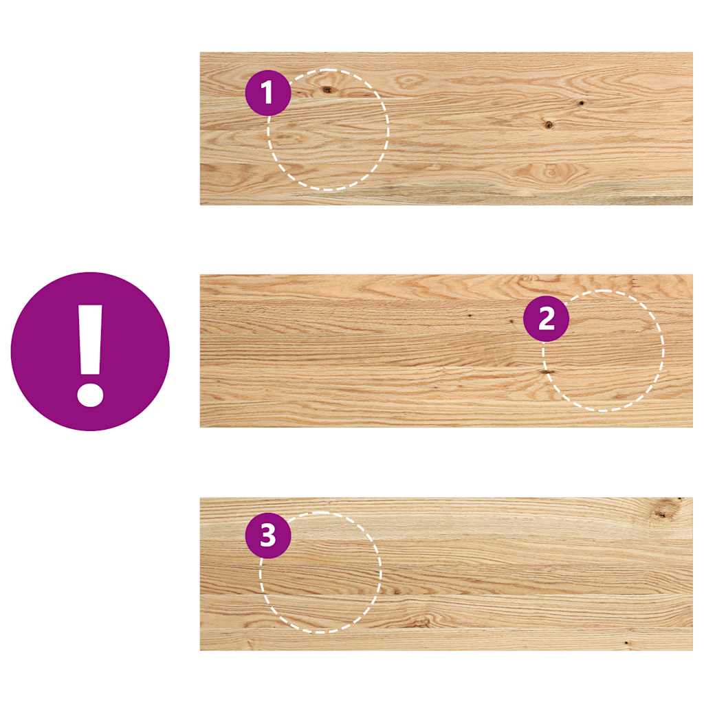 Oak staircase treads, 20 pcs., untreated solid oak