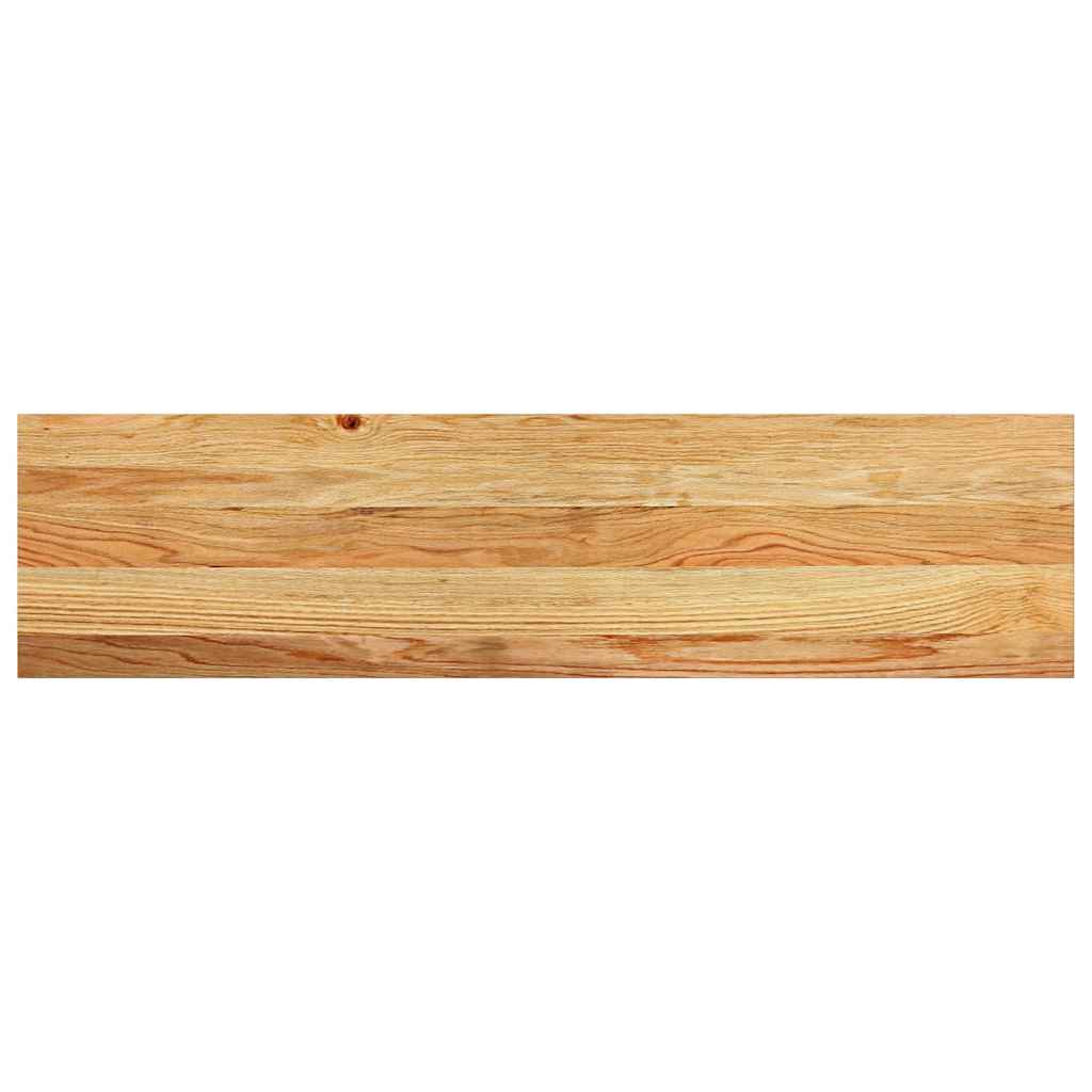 Stair treads, 4 pcs, light brown, solid oak wood