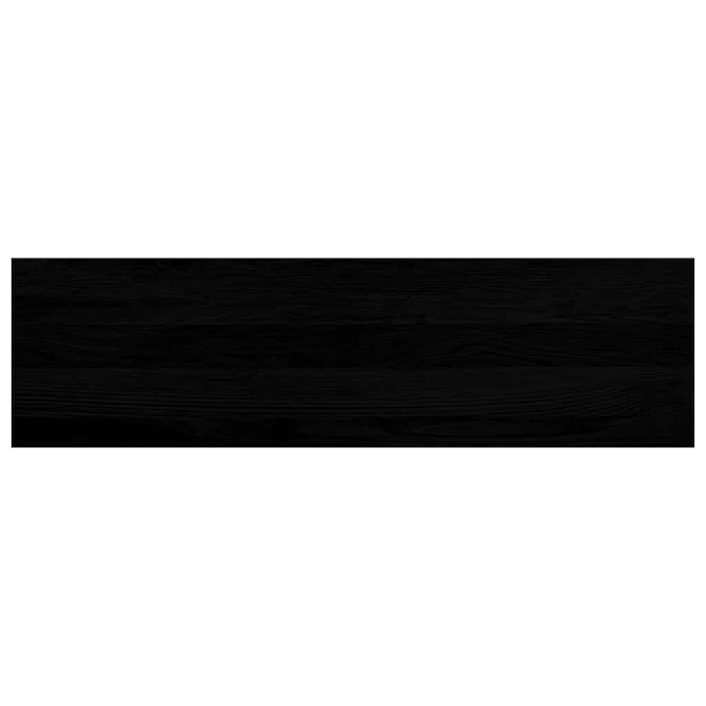 Stair treads, 8 pcs, dark brown, 90x30x2 cm, oak