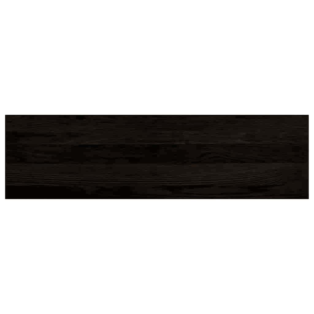 Laiptų pakopos, 12 vnt., tamsiai rudas, 90x30x2 cm, ąžuolo