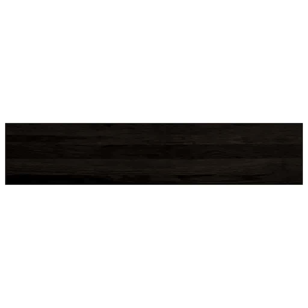 Kāpņu pakāpieni, 12 gab., tumši brūni, 120x30x2 cm, ozolkoka