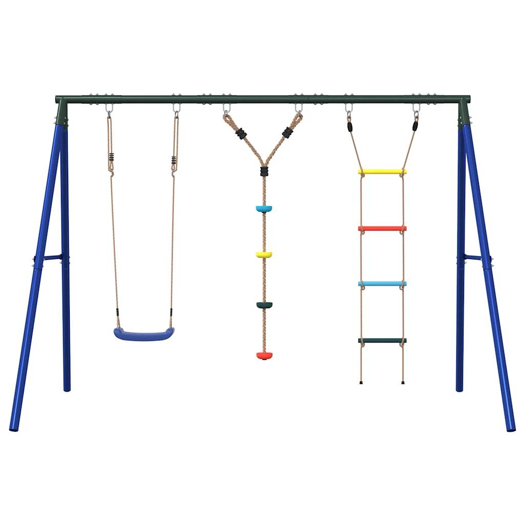 Outdoor playset with swing/ladder/disc swing