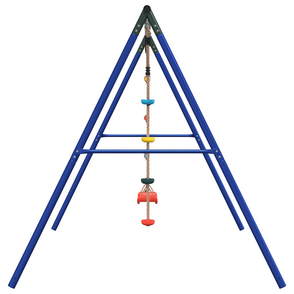 Outdoor playset with swing/ladder/disc swing