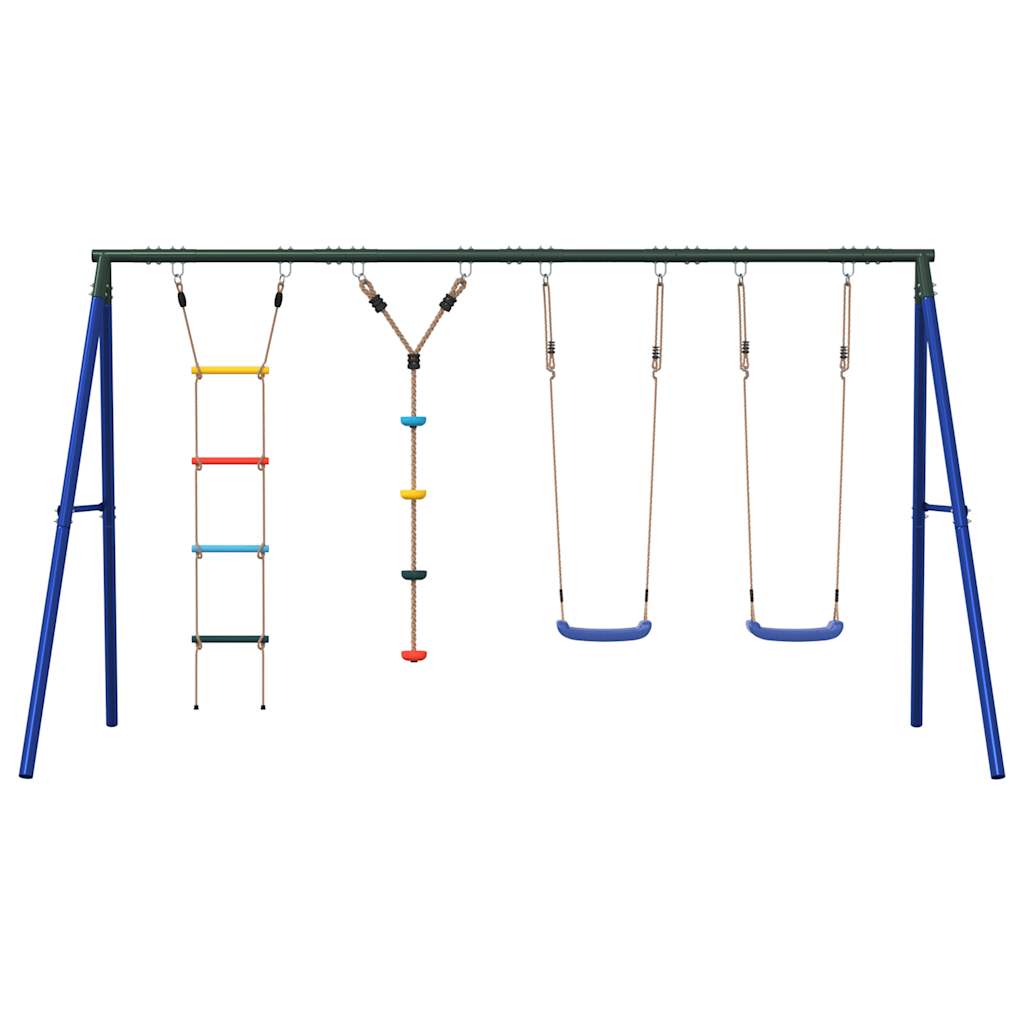 Outdoor playset with swing/ladder/disc swing