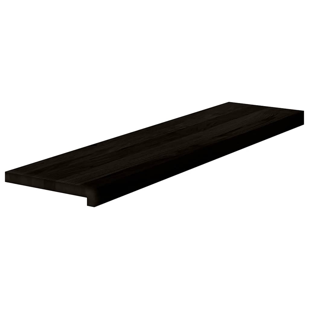 Kāpņu pakāpieni, 2 gab., tumši brūni, 100x30x2 cm, ozolkoka
