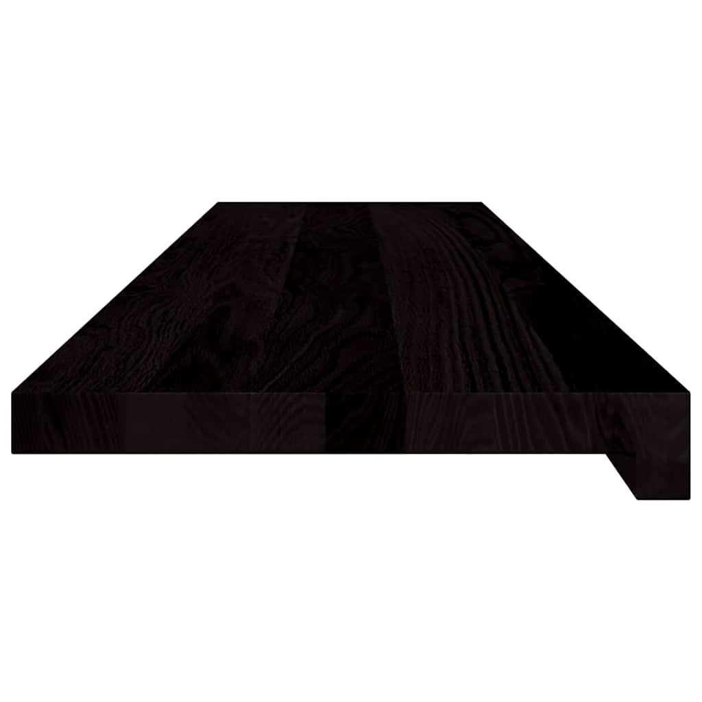 Kāpņu pakāpieni, 2 gab., tumši brūni, 100x30x2 cm, ozolkoka