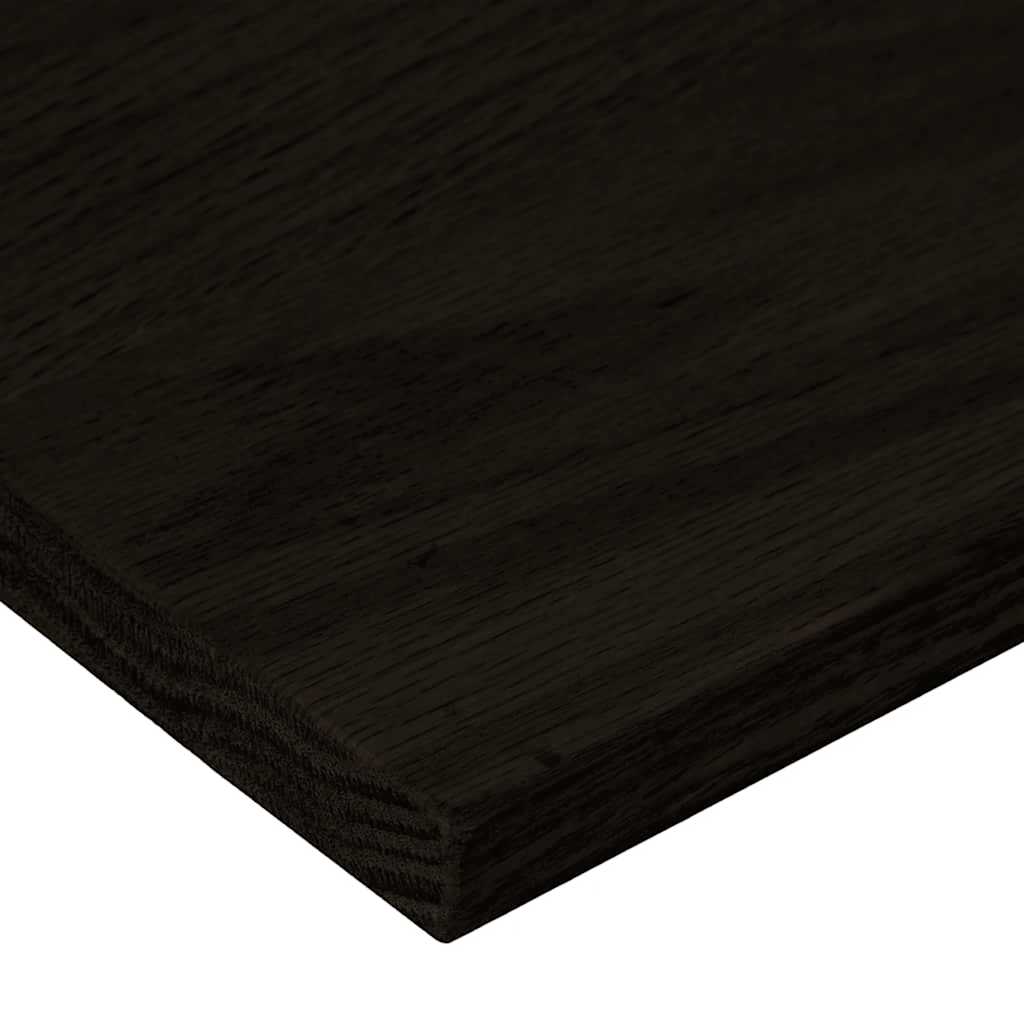 Laiptų pakopos, 2 vnt., tamsiai rudas, 120x30x2 cm, ąžuolo