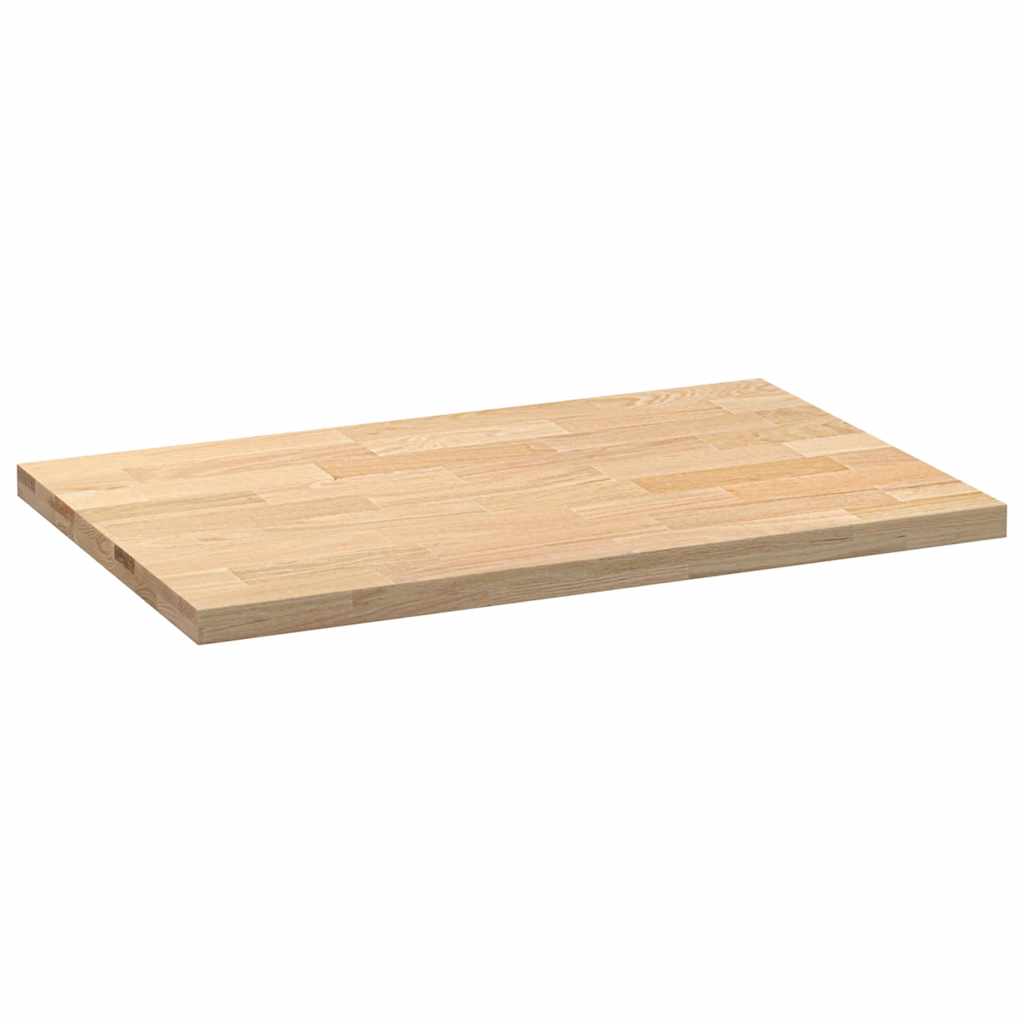 virtuvės stalviršis 100x63,5x4 cm ąžuolo masyvo stačiakampis