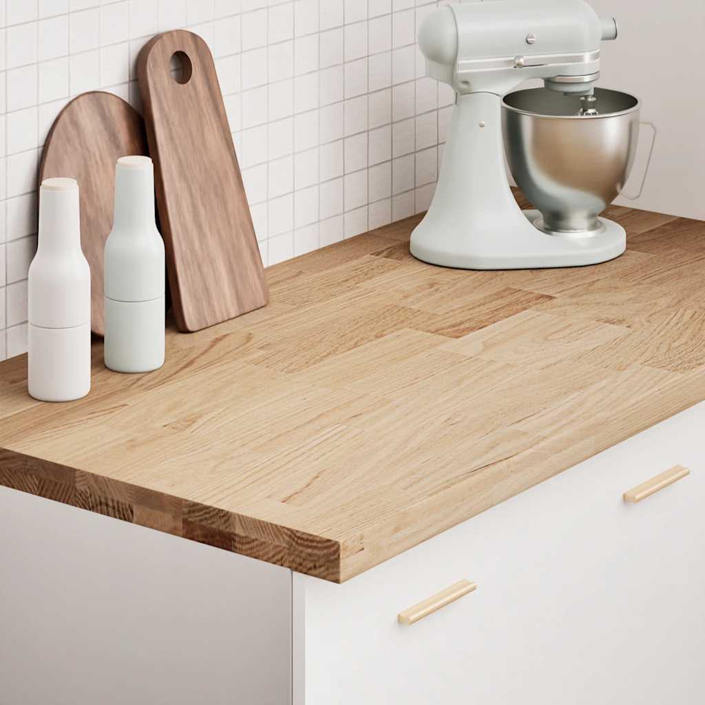 kitchen worktop 120x63.5x4 cm solid oak rectangular