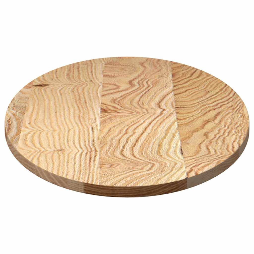 Galda virsma, 100x50x2 cm, masīvs ozolkoks, ovālas formas