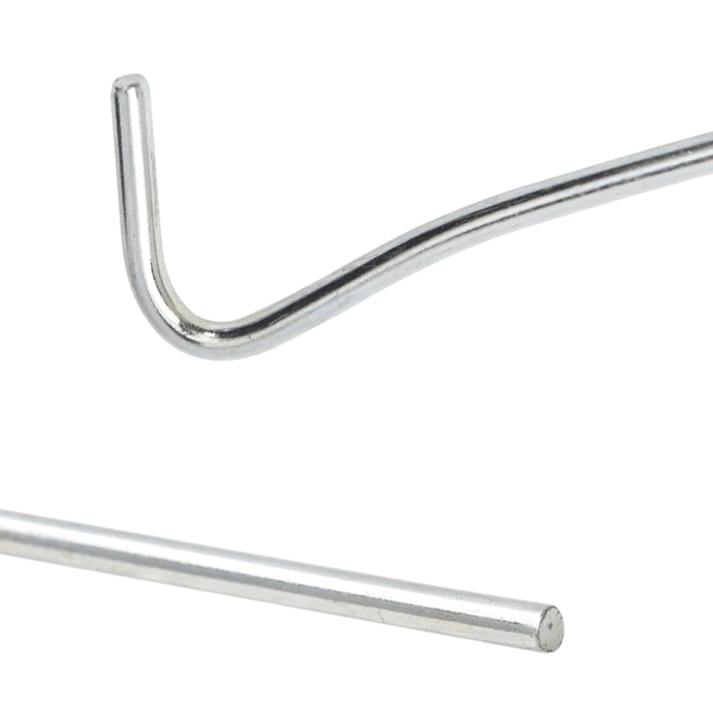 Telts mietiņi, 50 gab., 23 cm, diametrs 5 mm, tērauds