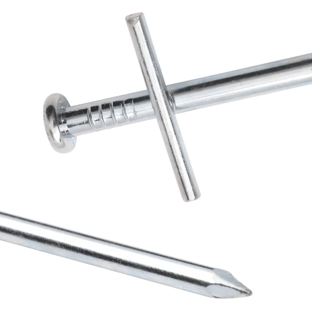 Tent stakes, 24 pcs, 29.5cm, 6mm diameter, steel