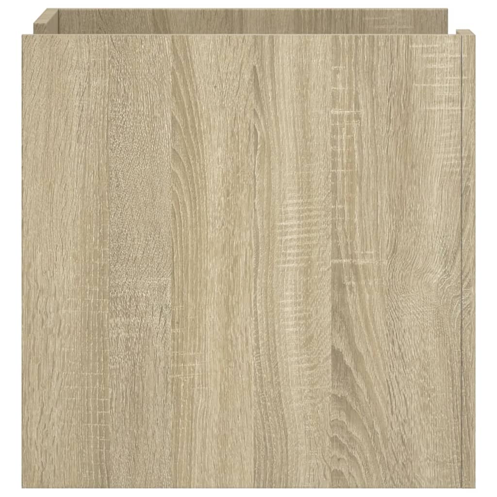 Nightstand, Sonoma oak, 45x50x50cm, engineered wood