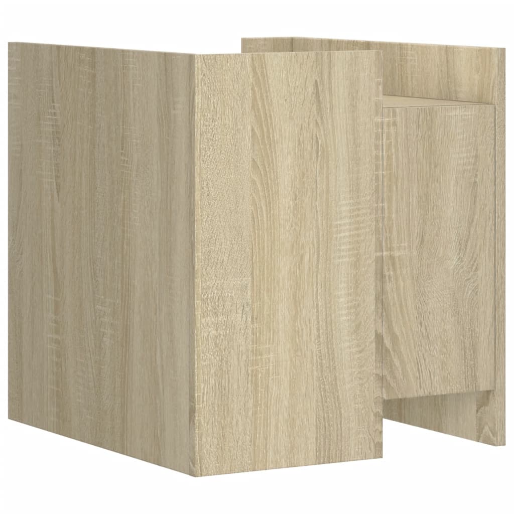 Nightstand, Sonoma oak, 45x50x50cm, engineered wood