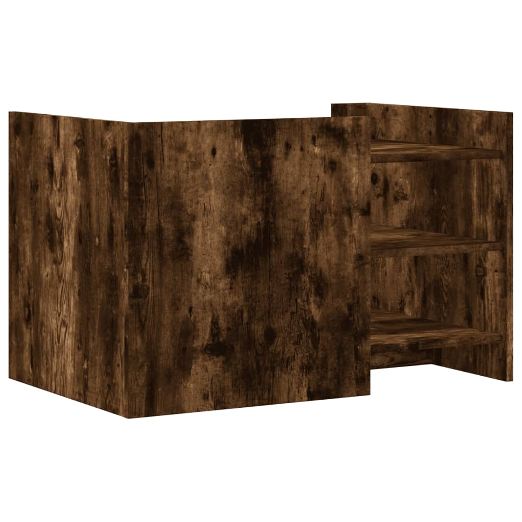 Kafijas galdiņš, dūmu ozols, 80x50x50cm, apstrādāta koksne