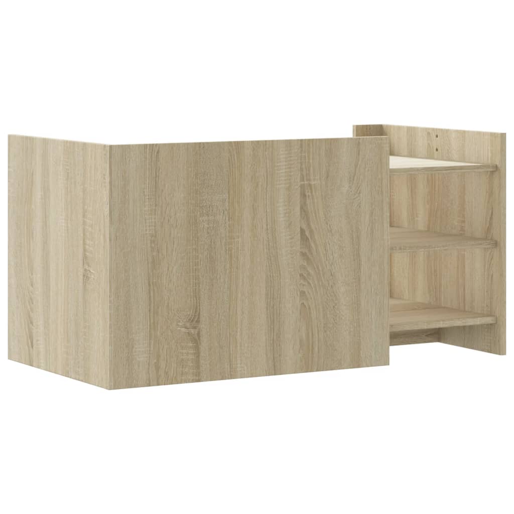 Coffee table, Sonoma oak, 100x50x50cm, engineered wood