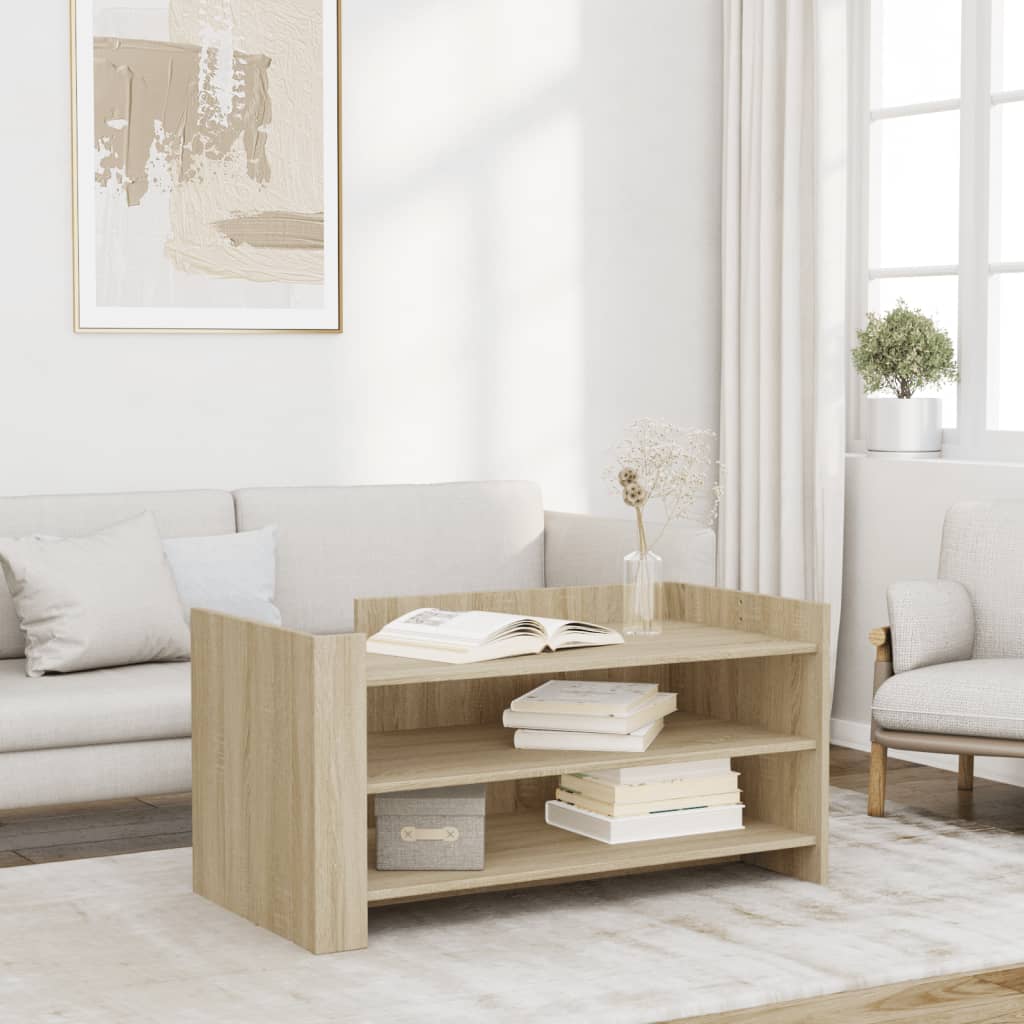 Coffee table, Sonoma oak, 100x50x50cm, engineered wood