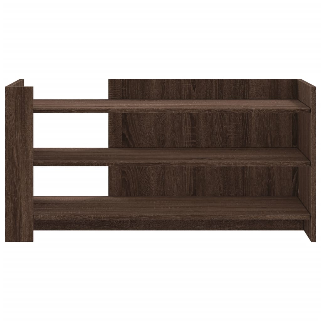 Coffee table, brown oak, 100x50x50cm, treated wood
