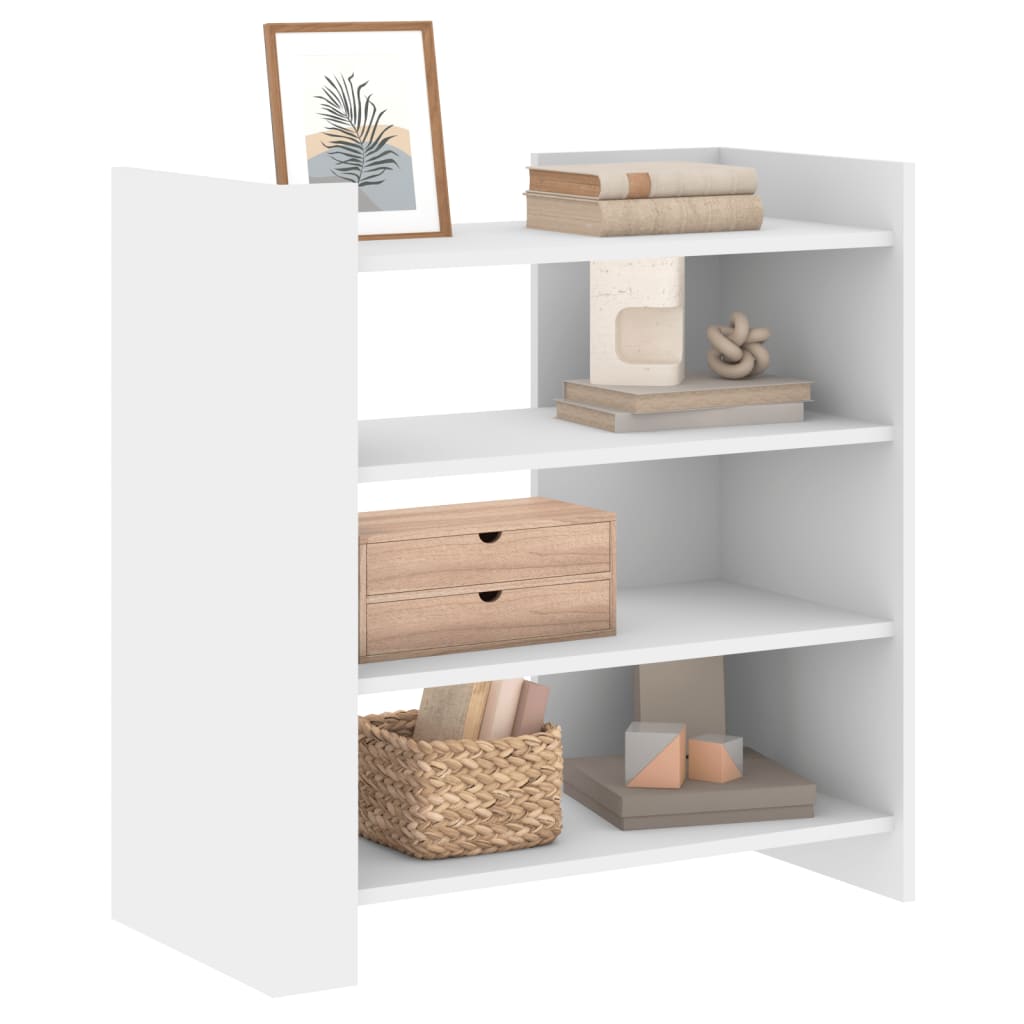 Sideboard, white, 73.5x35x75cm, engineered wood