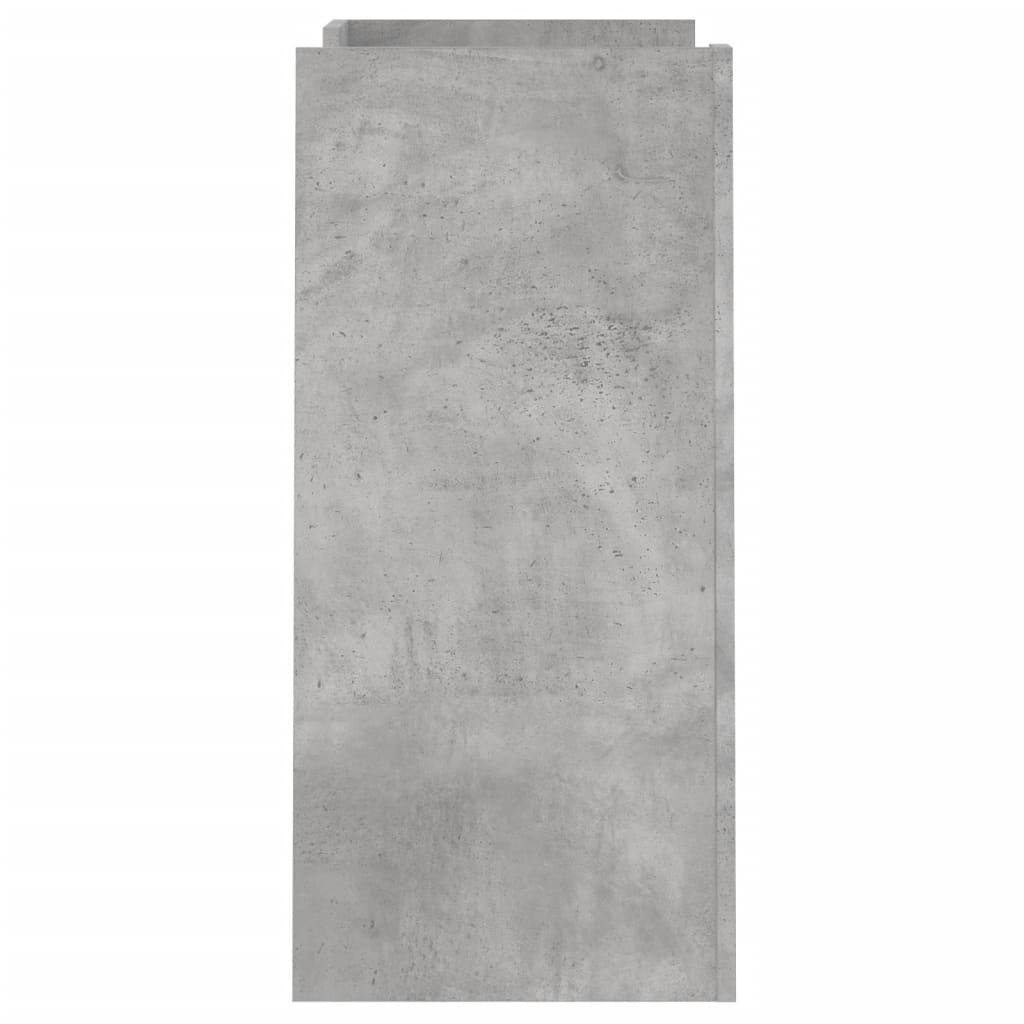 Sideboard, concrete grey, 73.5x35x75cm, engineered wood