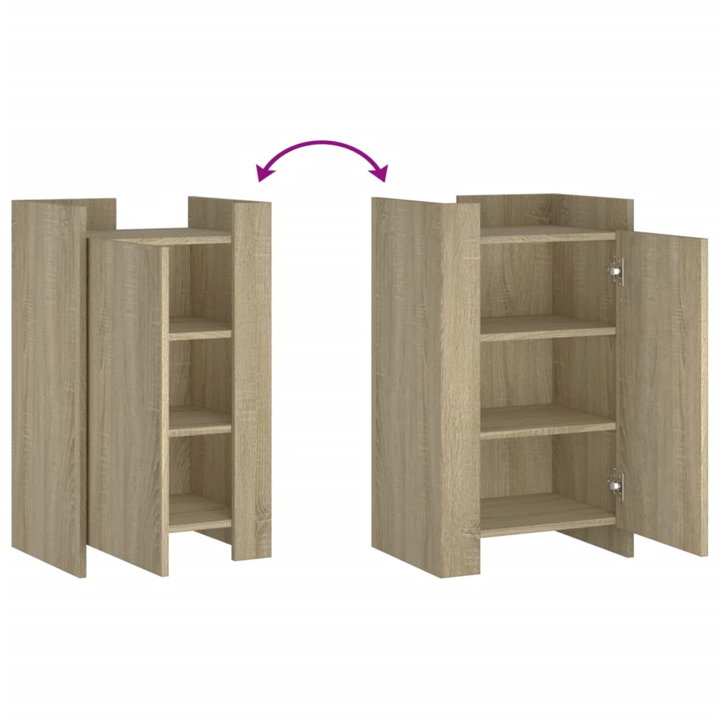 Side cabinet, Sonoma oak, 45x35x75cm, engineered wood