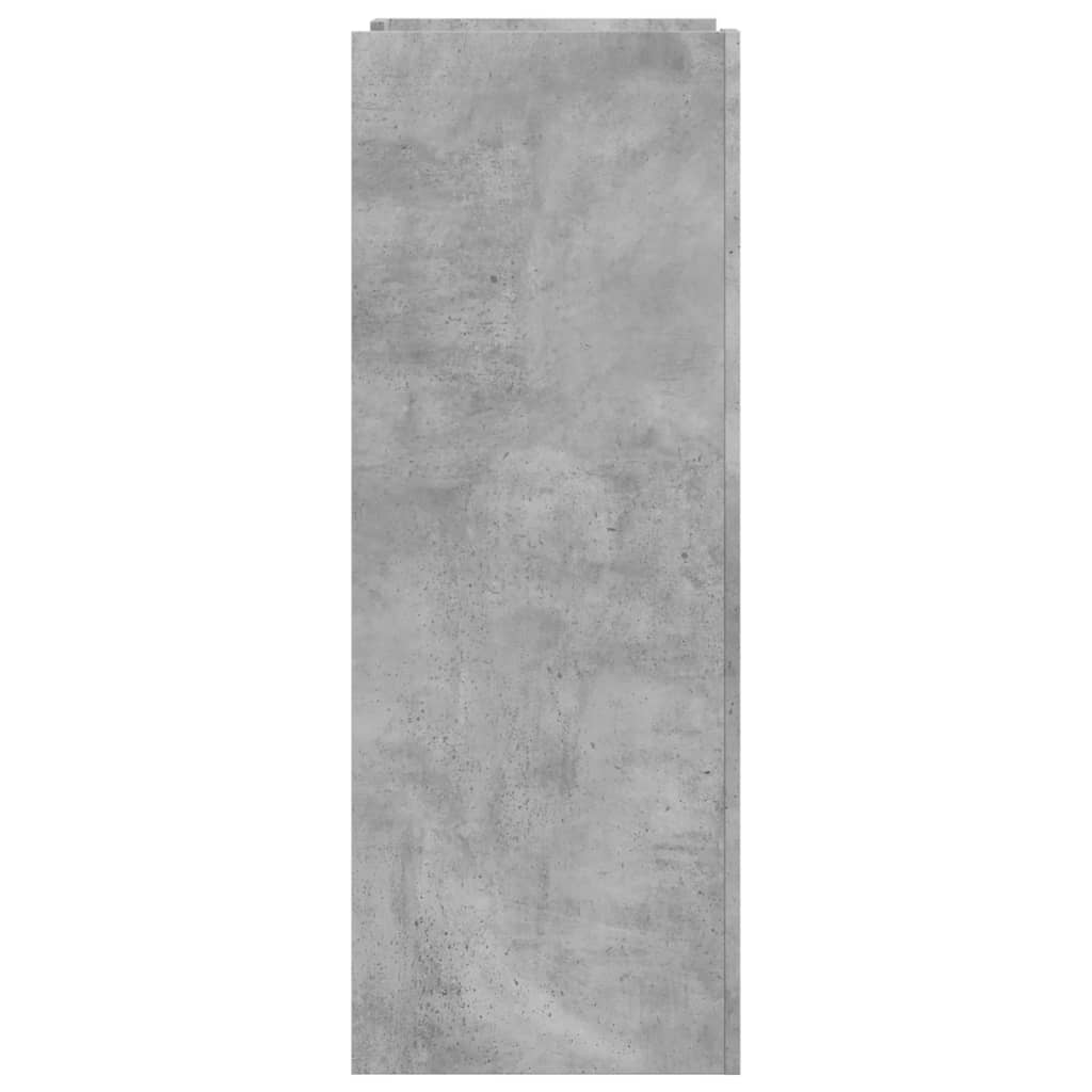 Spintelė batams, betono, 74,5x37,5x100cm, apdirbta mediena