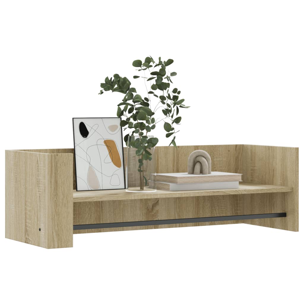 Wall shelf, Sonoma oak, 100x35x30.5cm, chipboard