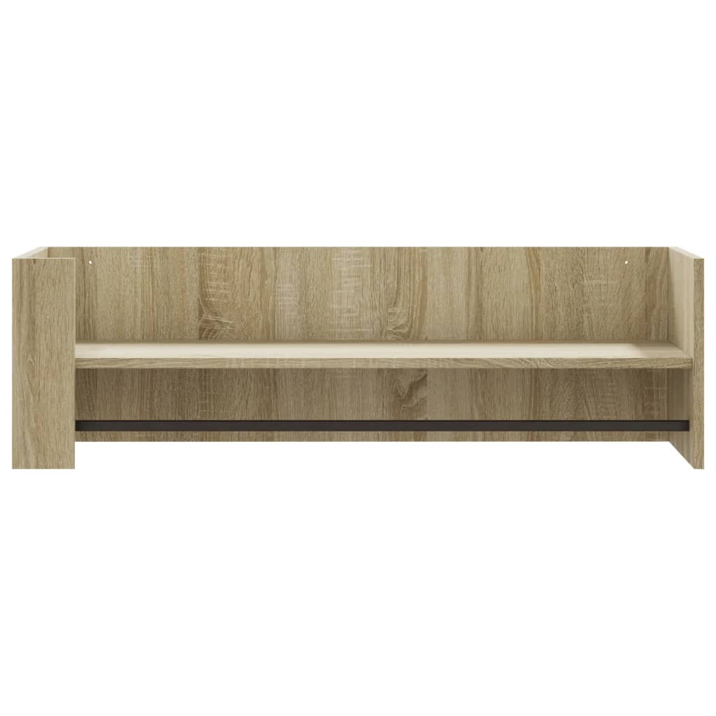 Wall shelf, Sonoma oak, 100x35x30.5cm, chipboard